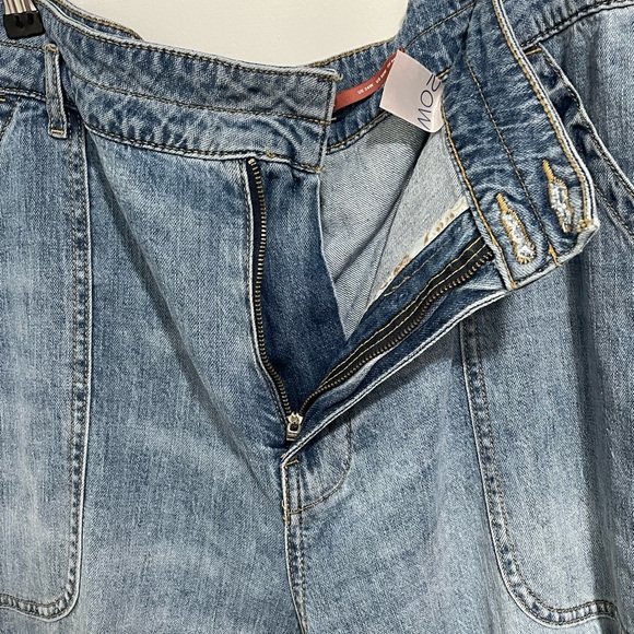 Very Cute Anthropologie Plus PILCRO Wide legged jeans Size 20W, NWT - Picture 6 of 9